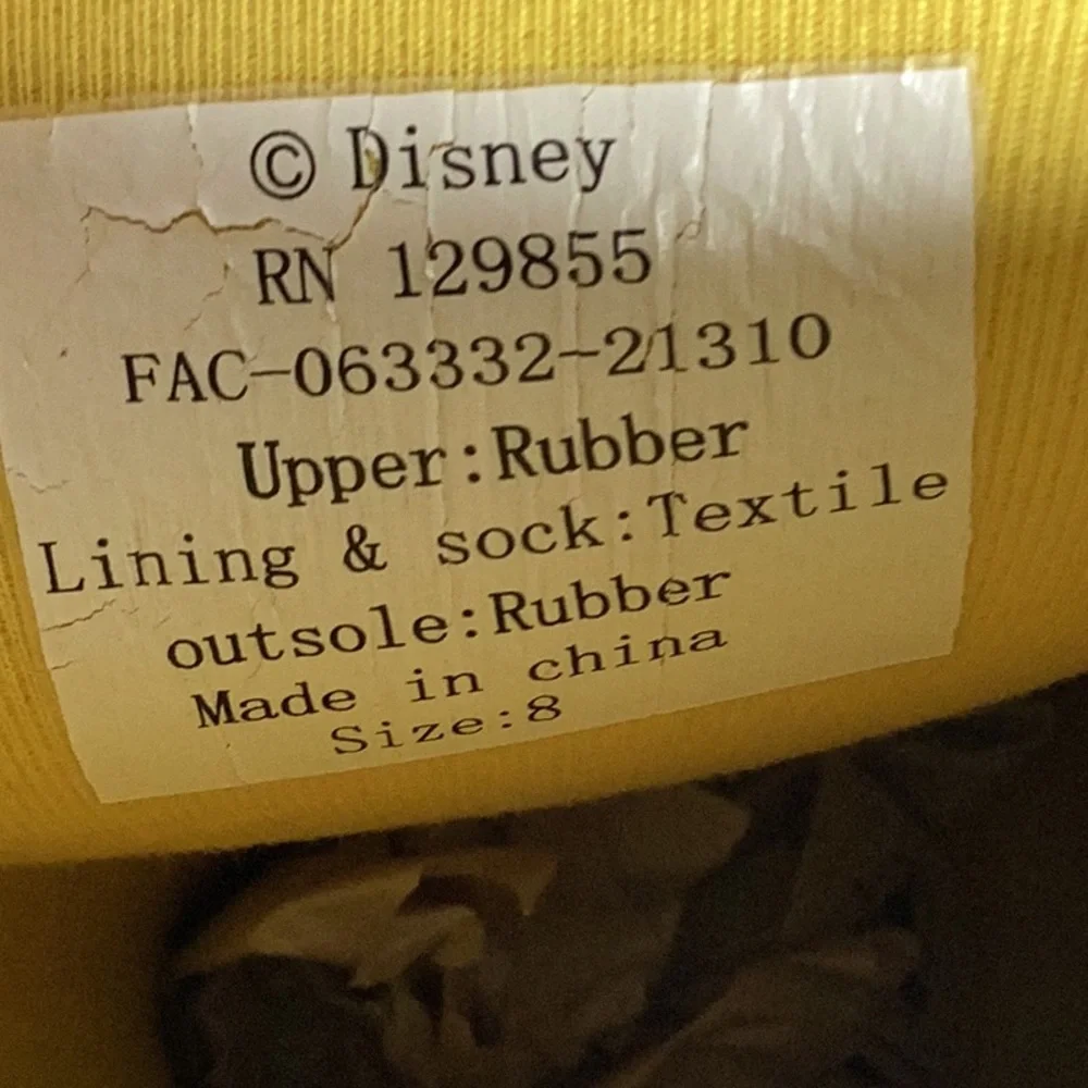 Disney parks rain boots - Picture 6 of 6